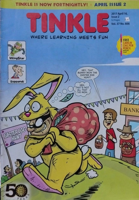 Tinkle 2017 april vol.37 no.666 [garphic novel]
