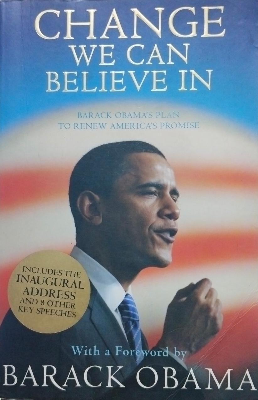 Change we can believe in by Barack Obama