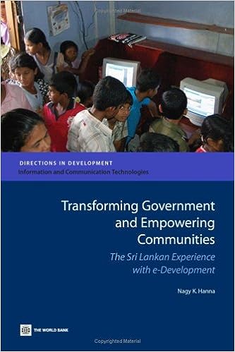 Transforming Government and Empowering Communities