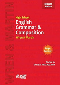 Wren & martin high school english grammar and composition book (multicolour edition)