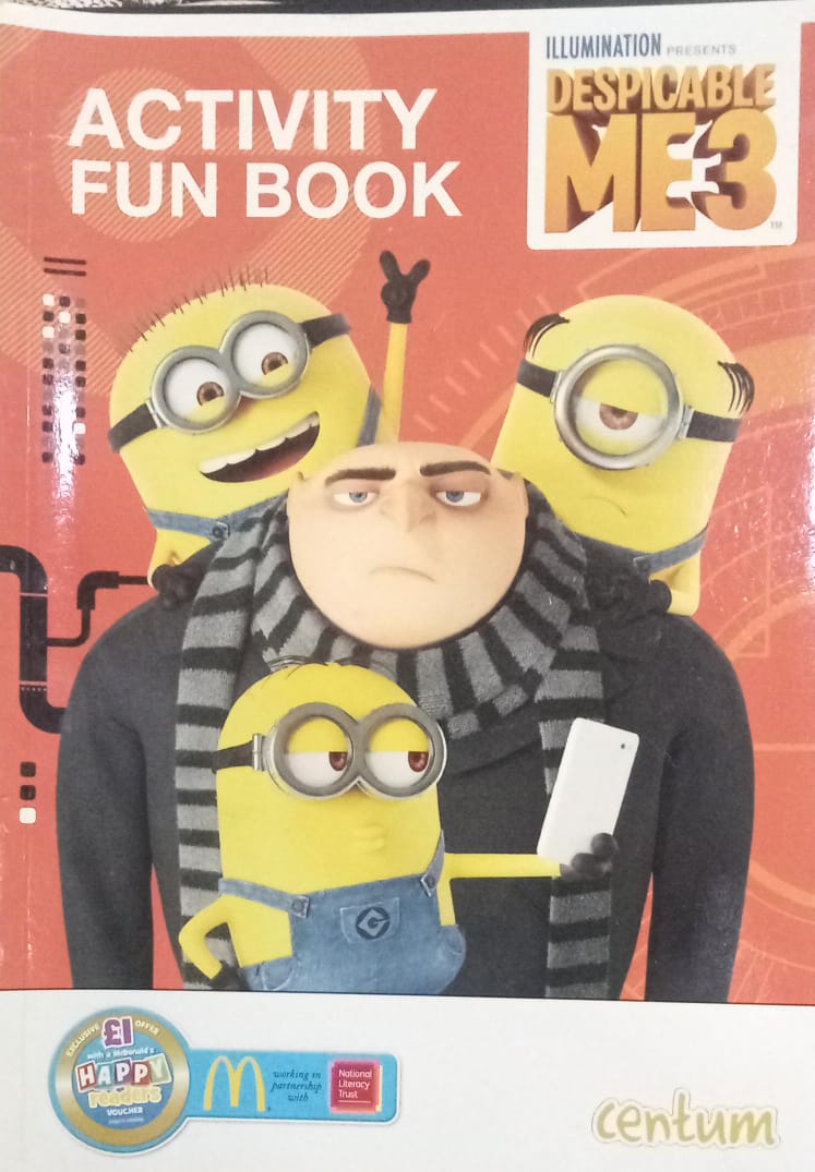 Activity Fun Book Despicable ME3 – Best Of Used Books