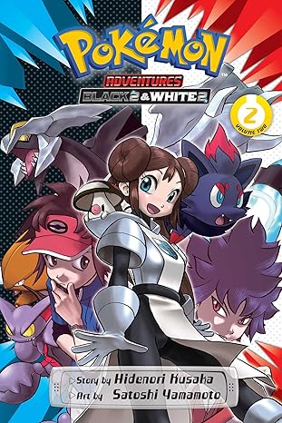 Pokémon Adventures: Black 2 & White 2, Vol. 2 by Hidenori Kusaka | Satoshi Yamamoto [Manga] (rare books)
