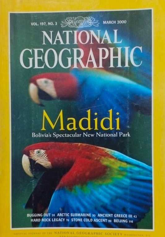 Madidi [national geographic][rare books][march 2000]