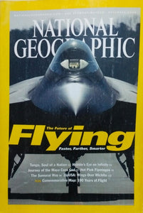 The future of flying [national geographic][rare books][December 2003]