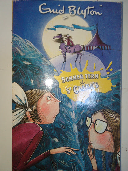 Summer term at st. clare's by Enid Blyton