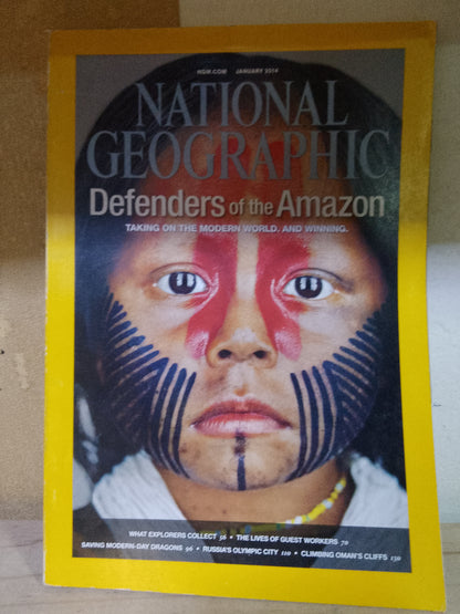 Defenders of the amazon [National Geographic Magazine] [January 2014] [Rare books]