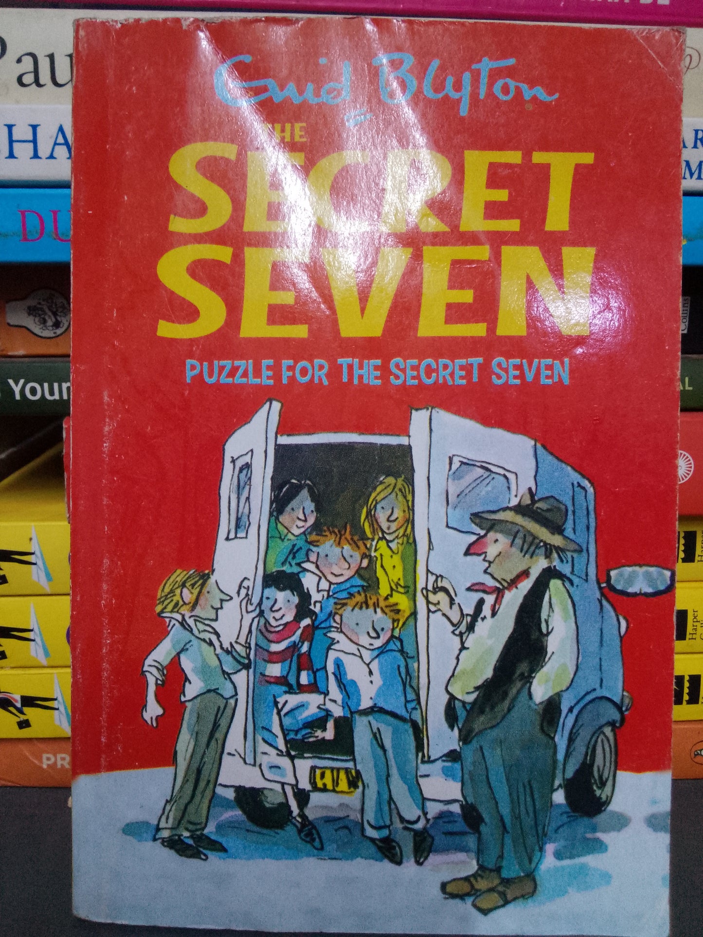 Puzzle for the secret seven by Enid Blyton
