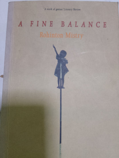 A fine balance by Rohinton Mistry