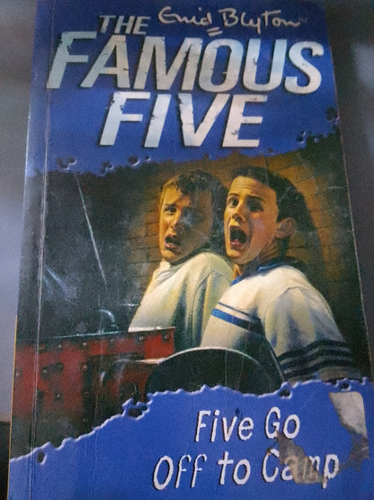 Five Go Off To Camp by Enid Blyton