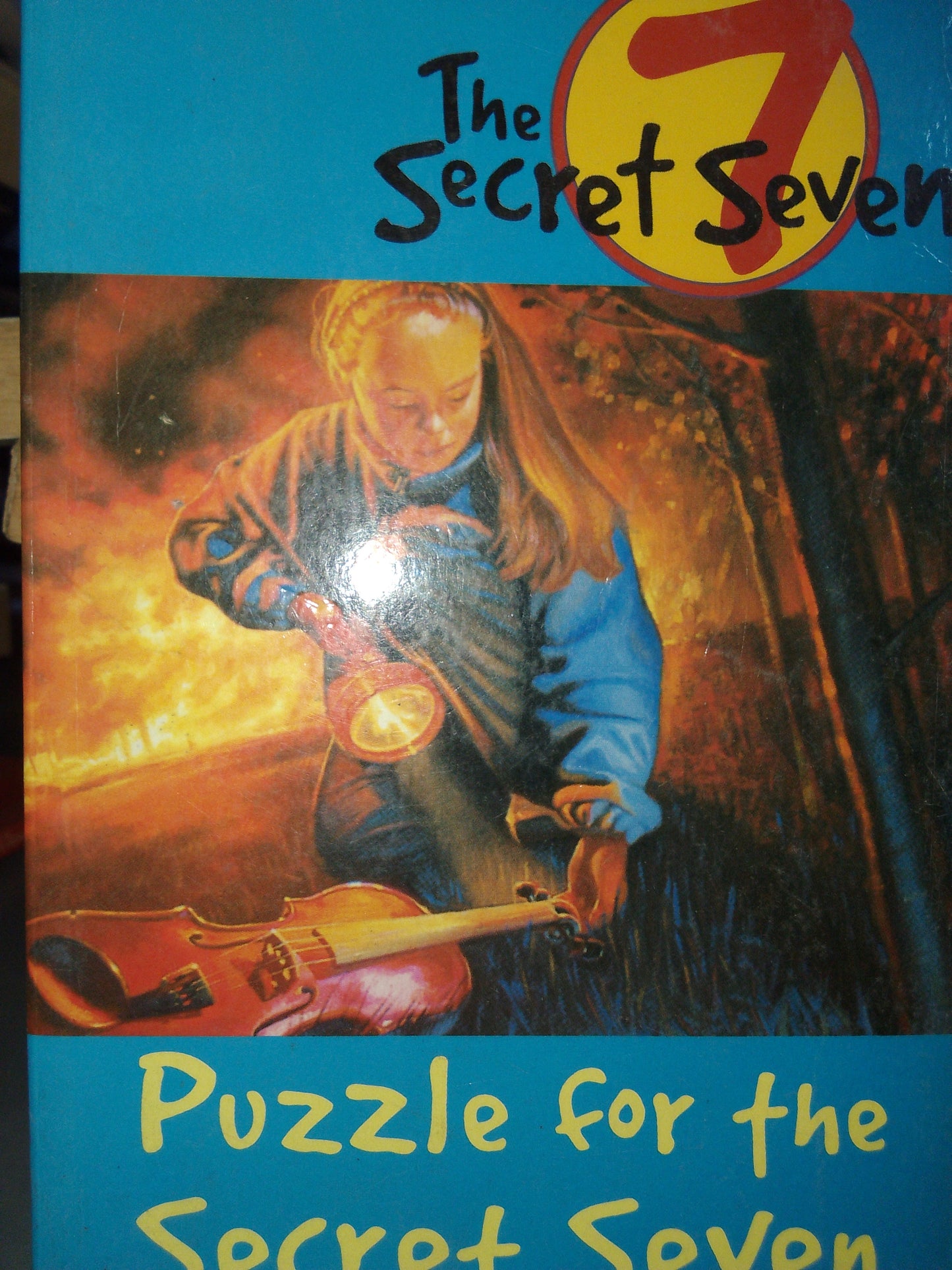 Puzzle for the secret seven: book 10 by Enid Blyton
