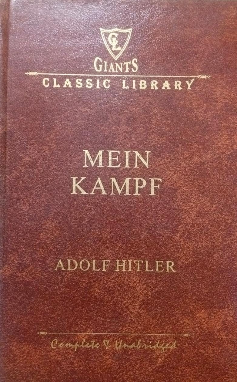 Mein kampf [hardcover] [bookskilowise] 0.700g x rs 400/-kg