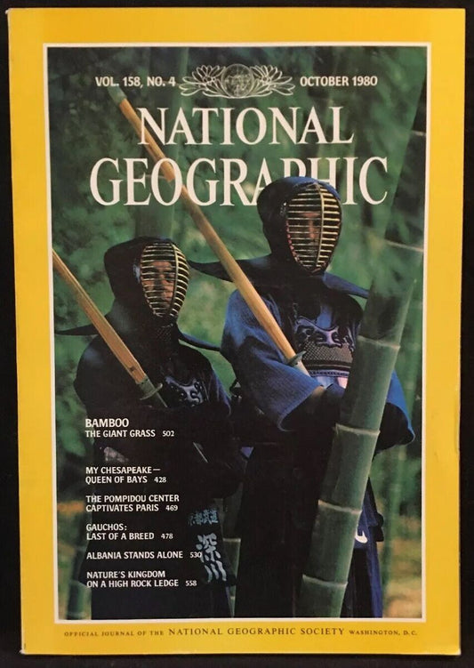 Bamboo [national geographic][rare books][october 1980]