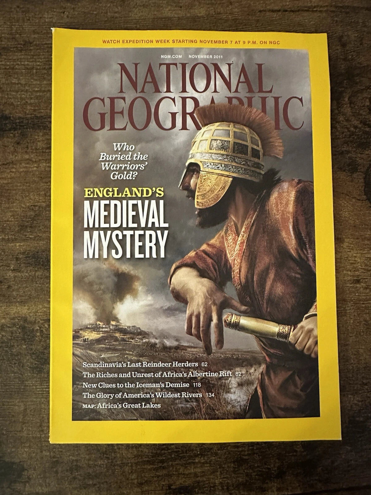 National Geographic Magazine November 2011 [rare book]
