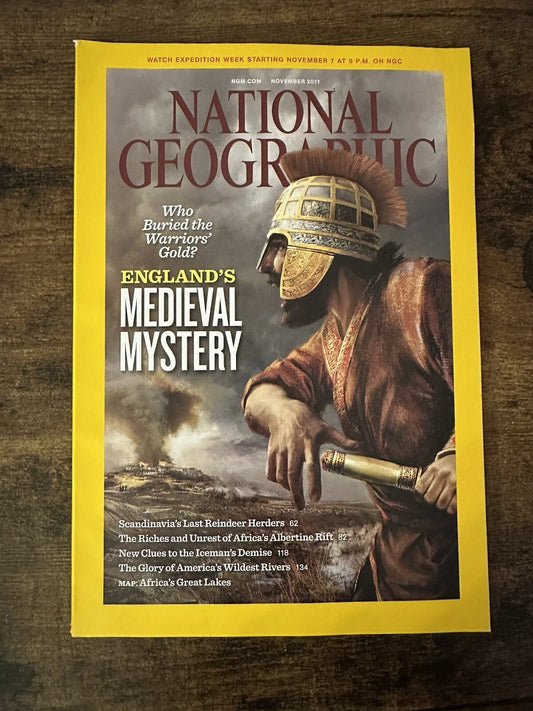 National Geographic Magazine November 2011 [rare book]