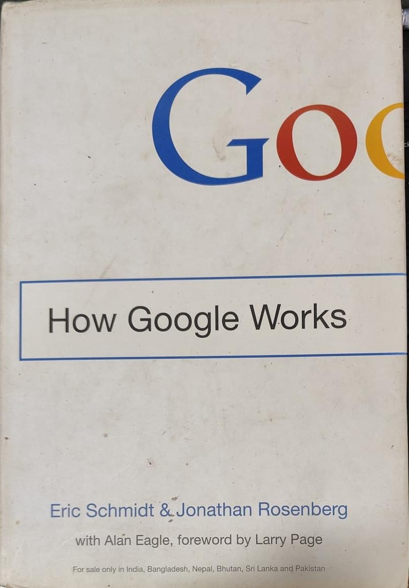 How Google Works by Eric Schmidt| Jonathan Rosenberg {HARDCOVER}