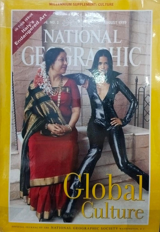 Global culture [national geographic][rare books][august 1999]