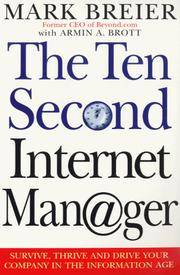 The Ten Second Internet Manager [Rare books]