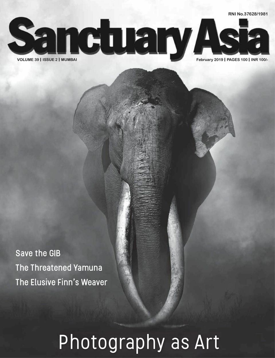 Photography as Art [Sanctuary Asia] [February 2019][rare books]