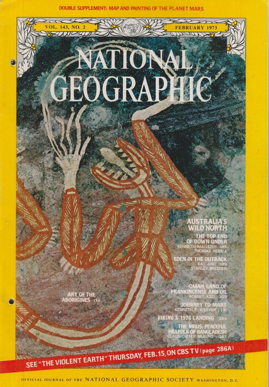 Australia's Wild North [National geographic][rare books][February 1973]