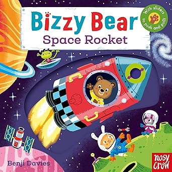 Bizzy Bear: Space Rocket by Nosy Crow Board Book [With Sliders to Push and Pull] [Premium Books]