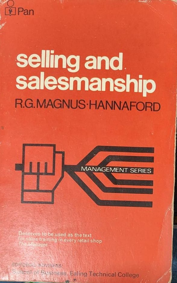 Selling and Salesmanship (Piper S.) by R.G.Magnus Hannaford [rare books]