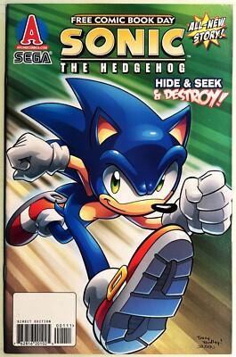 Sonic the Hedgehog Hide & seek & destroy [rare books]