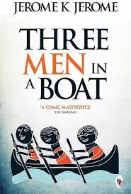 Three men in a boat