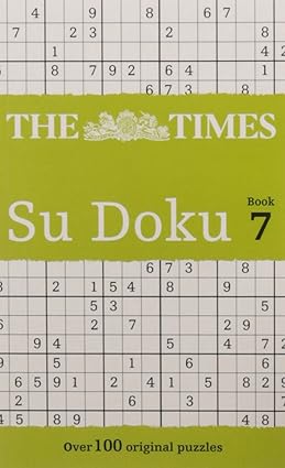 The times su doku - book 7 by NA