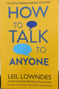 How to talk to anyone