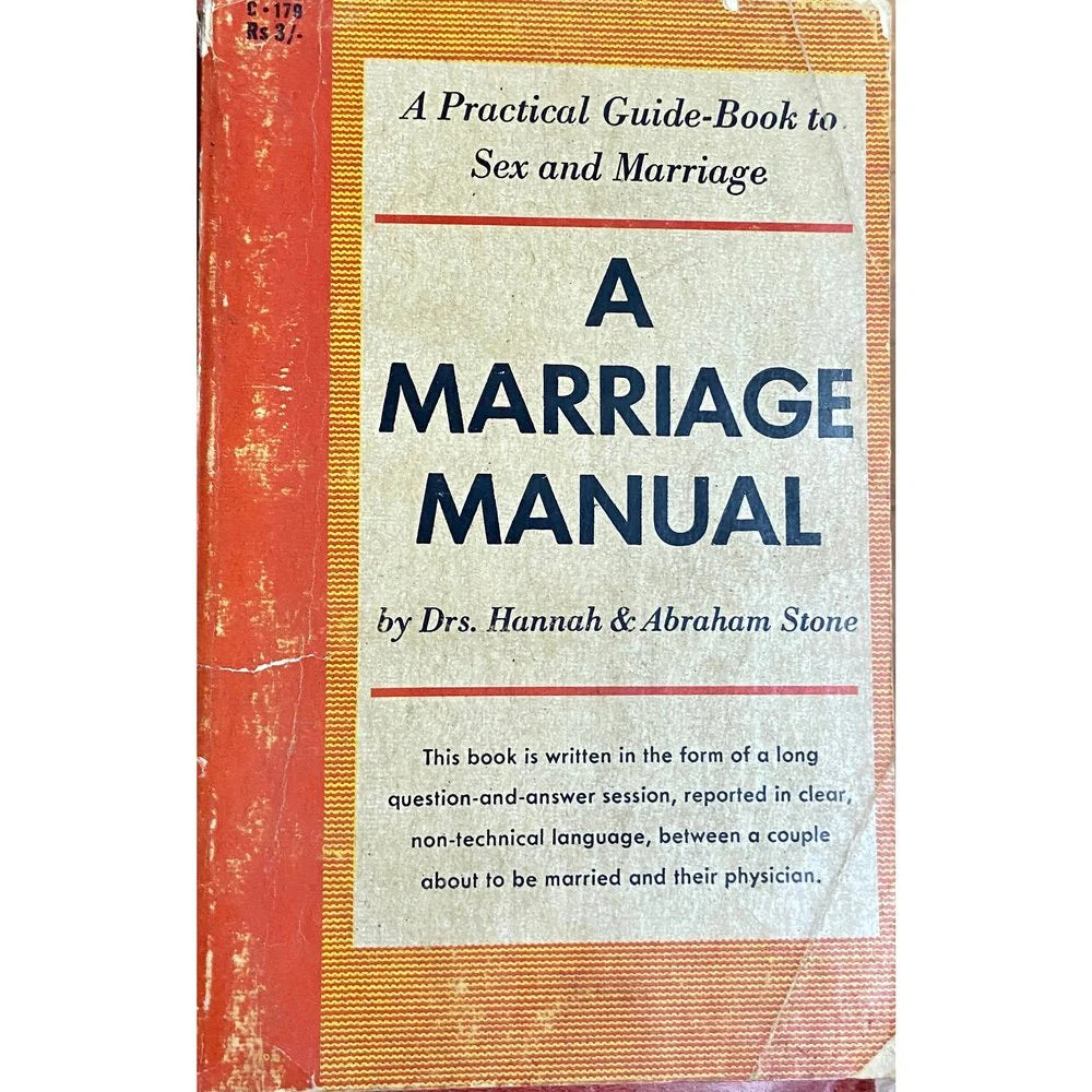 A marriage manual [rare books]
