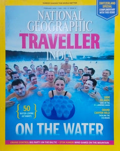 On the water [national geographic traveller india][february 2016][volume 4][issue 8][rare books]