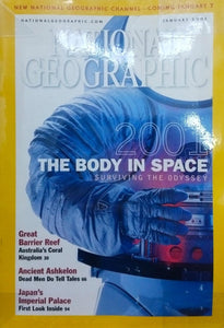 2001 The body in space [national geographic][rare books][january 2001]