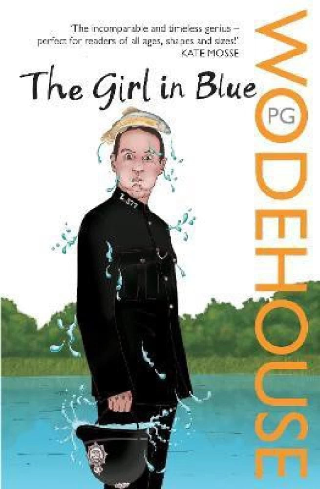 The girl in blue by P.G. Wodehouse