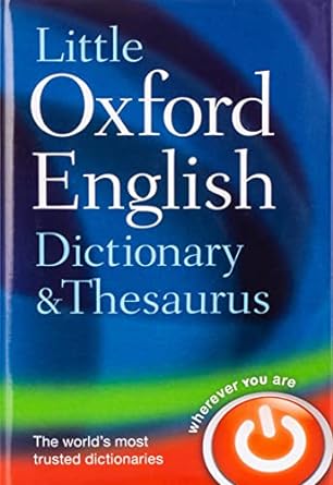 Little oxford dictionary and thesaurus [hardcover]  [bookskilowise] 0.435g x rs 500/-kg