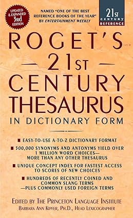 Roget's 21st Century Thesaurus by Barbara Ann Kipfer