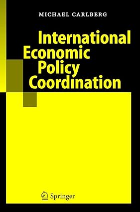 International economic policy coordination [hardcover] [rare books]
