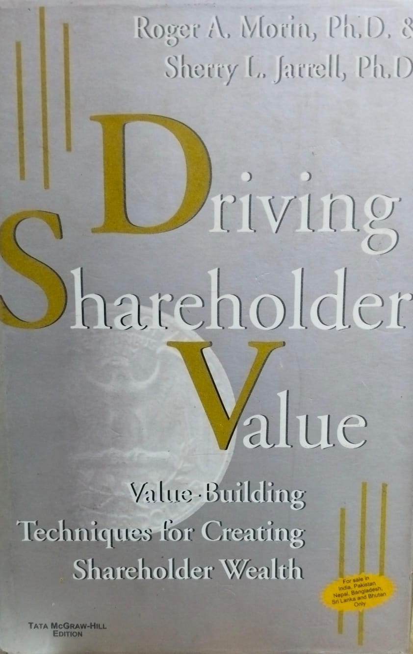 Driving shareholder value [hardcover] [rare books]