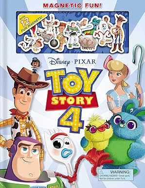 Disney/Pixar Toy Story 4 Magnetic Fun! by Joann Padgett [Hardcover] [Premium Books]