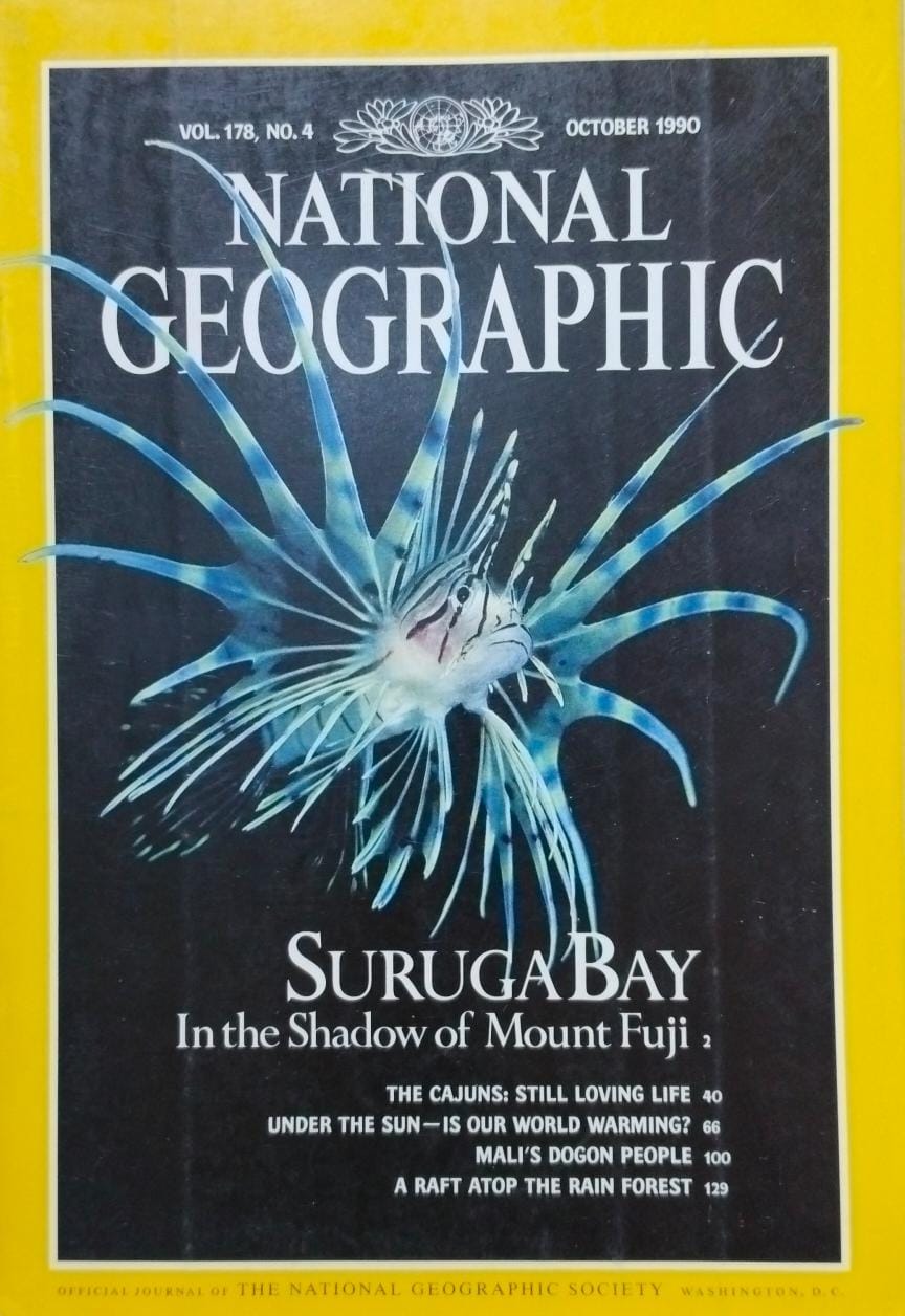 Suruga bay [national geographic][rare books][october 1990]