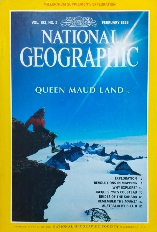 Queen maud land [national geographic][rare books][february 1998]