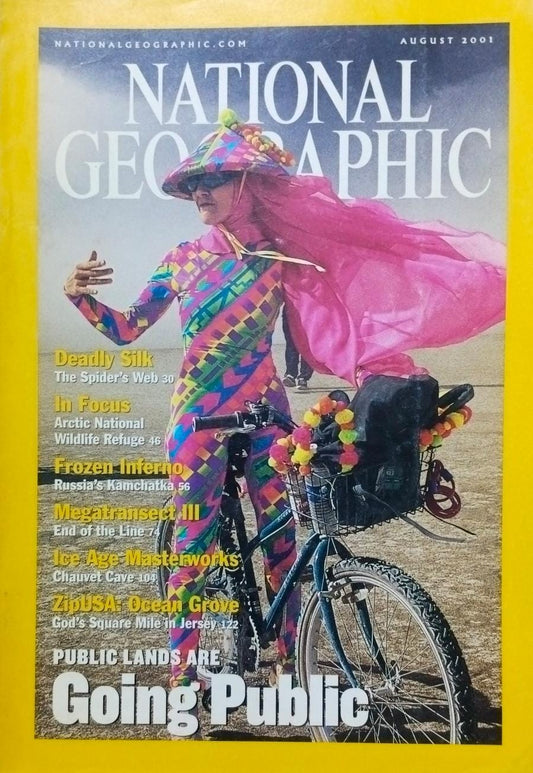 Public lands are going public [national geographic][rare books][August 2001]