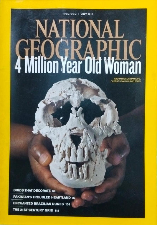 4 million year old women [national geographic][rare books]