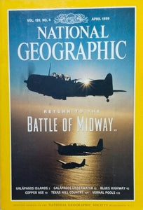 Return to the battle of midway [national geographic][rare books][april 1999]