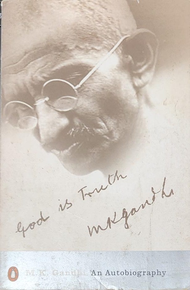 An autobiography M.K. Gandhi