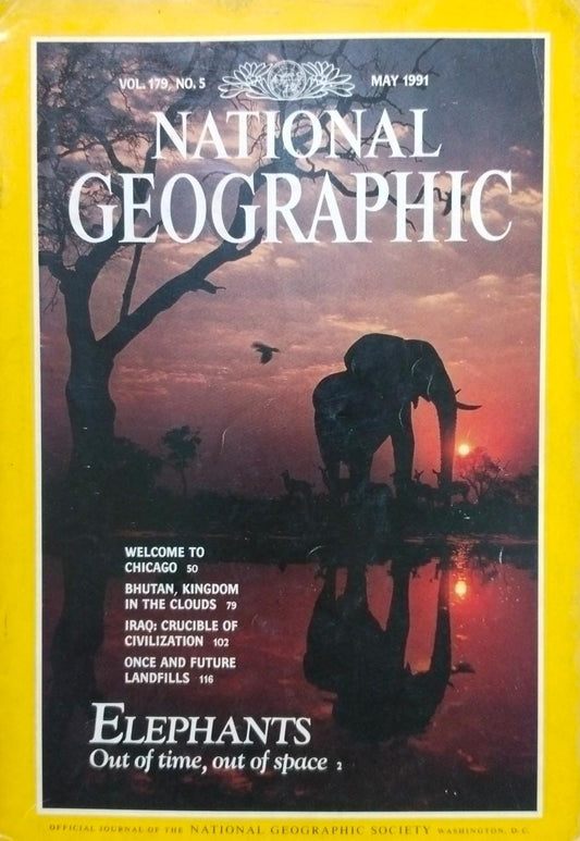Elephants out of time,out of space [national geographic][rare books]