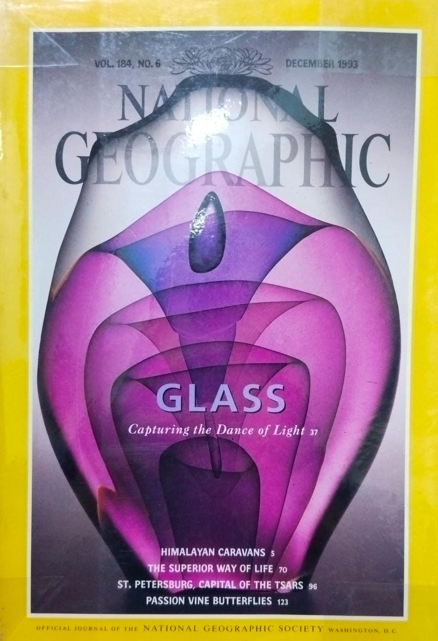 Glass [national geographic][rare books][December 1993]