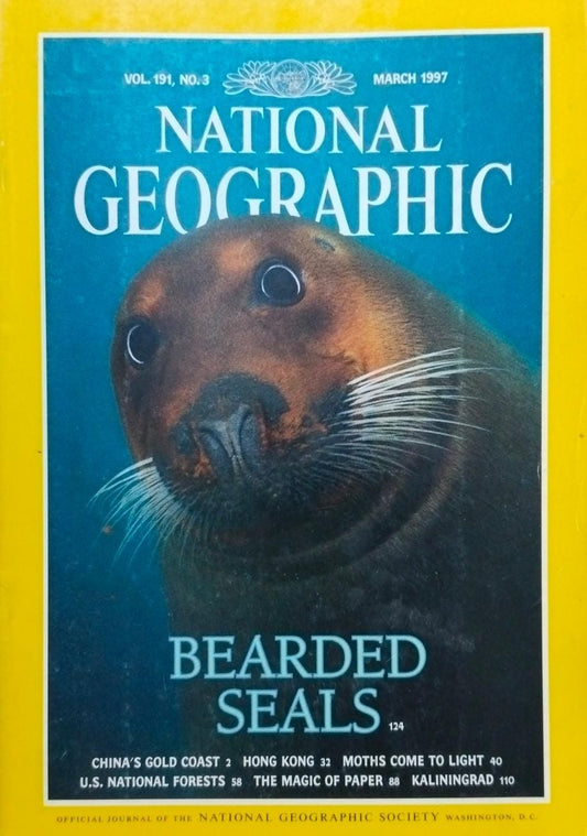 Bearded seals [national geographic][rare books][march 1997]