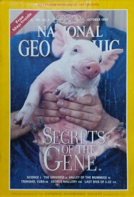 Secrets of the gene [national geographic][rare books][october 1999]
