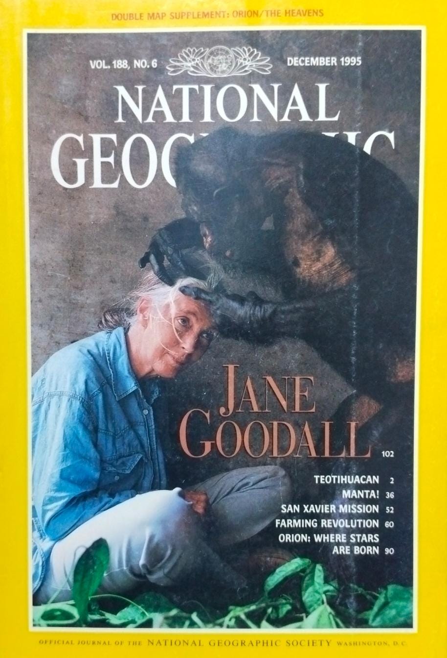 Jane goodwill [national geographic][rare books][december 1995]