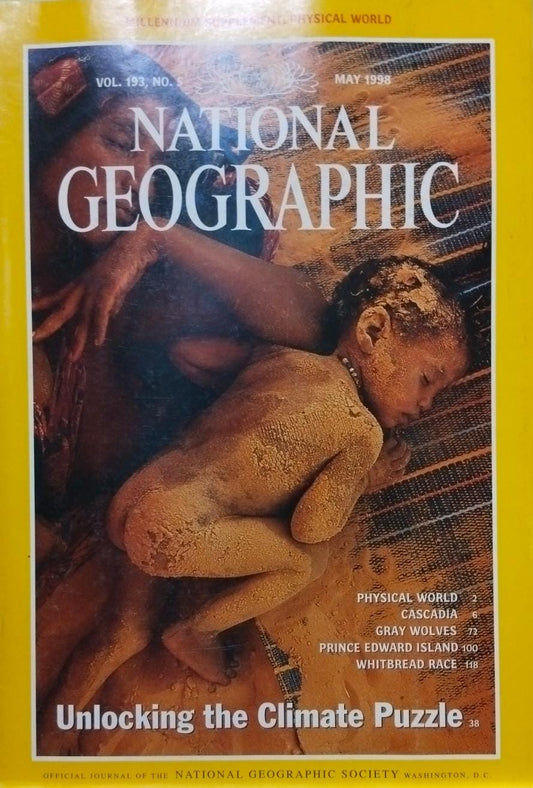 Unlocking the climate puzzle [national geographic][rare books][may 1998]